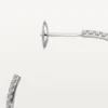 Etincelle de Cartier Ohrringe, großes Modell – Weißgold, Diamanten – Cartier