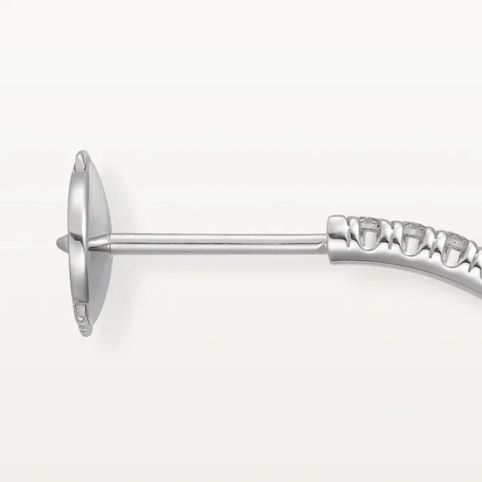 Etincelle de Cartier Ohrringe, mittleres Modell – Weißgold, Diamanten – Cartier