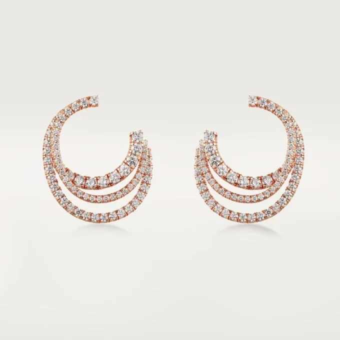Etincelle de Cartier Ohrringe – Roségold, Diamanten – Cartier
