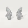 Faune Et Flore Cartier Ohrringe, pavé-gefasst
