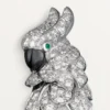 Faune Et Flore Cartier Ohrringe, pavé-gefasst