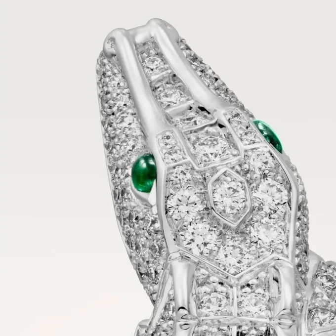 Faune Et Flore Cartier Ohrringe, pavé-gefasst