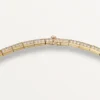 Faune Et Flore De Cartier Halskette, gelbe, orangefarbene und braune Diamanten, pavé-gefasst