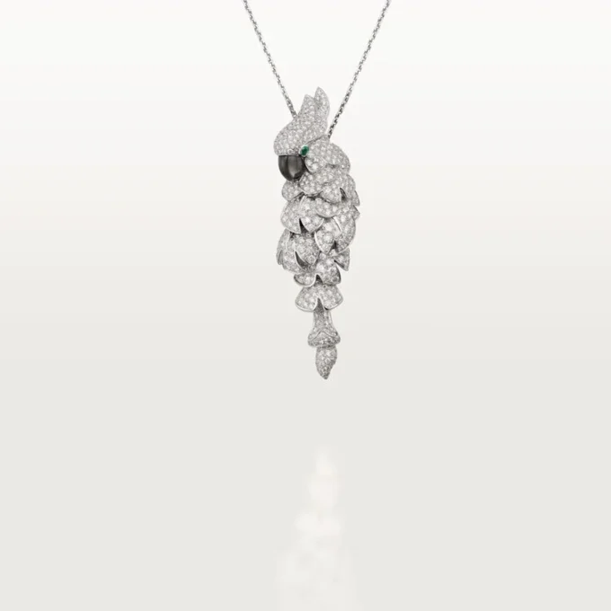 Faune Et Flore De Cartier Halskette, pavé