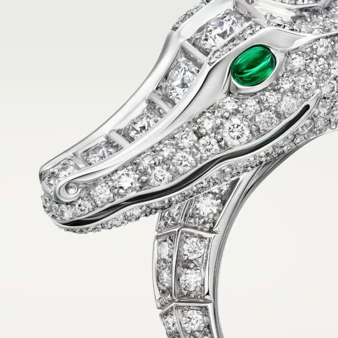 Faune Et Flore-Ring von Cartier, pavé