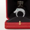 Faune Et Flore-Ring von Cartier, pavé