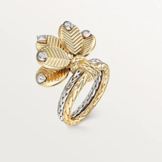 Grain De Cafe Ring, Diamanten