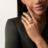 Grain De Cafe Ring, Diamanten