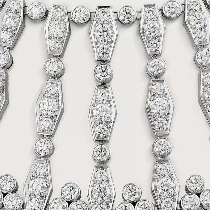 Halskette „Pluie De Cartier“, Diamanten