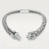 Indomptables De Cartier Torque-Halskette, pavé-besetzt