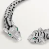 Indomptables De Cartier Torque-Halskette, pavé-besetzt