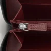 Internationale Geldbörse mit Reißverschluss, Must de Cartier – Schwarzes Kalbsleder, Palladium-Finish – Cartier