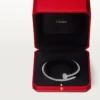 Juste un Clou Armband, großes Modell, halb pavé-besetzt