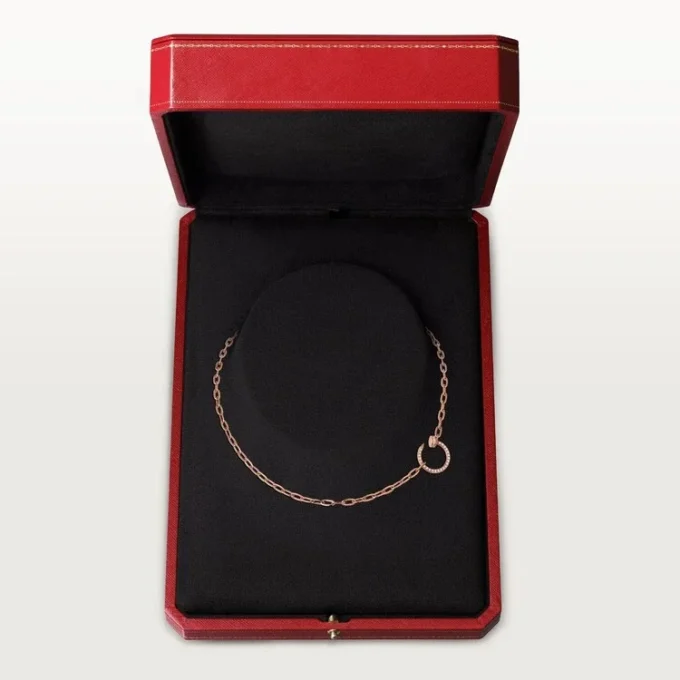 Juste un Clou – Diamant-Ketten-Halskette aus Roségold | Cartier US