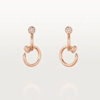 Juste un Clou Ohrringe, doppelt, Diamanten