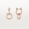 Juste un Clou Ohrringe, doppelt, Diamanten