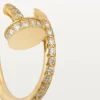 Juste un Clou Ohrringe – Gelbgold, Diamanten – Cartier