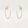 Juste un Clou Ohrringe – Roségold, Diamanten – Cartier