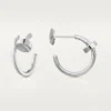 Juste un Clou Ohrringe – Weißgold – Cartier