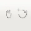 Juste un Clou Ohrringe – Weißgold, Diamanten – Cartier