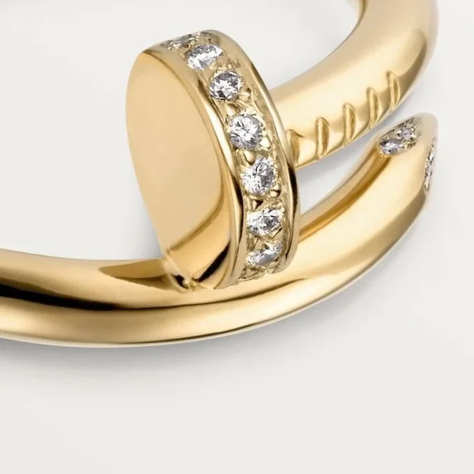 Juste un Clou Ring – Gelbgold, Diamanten – Cartier