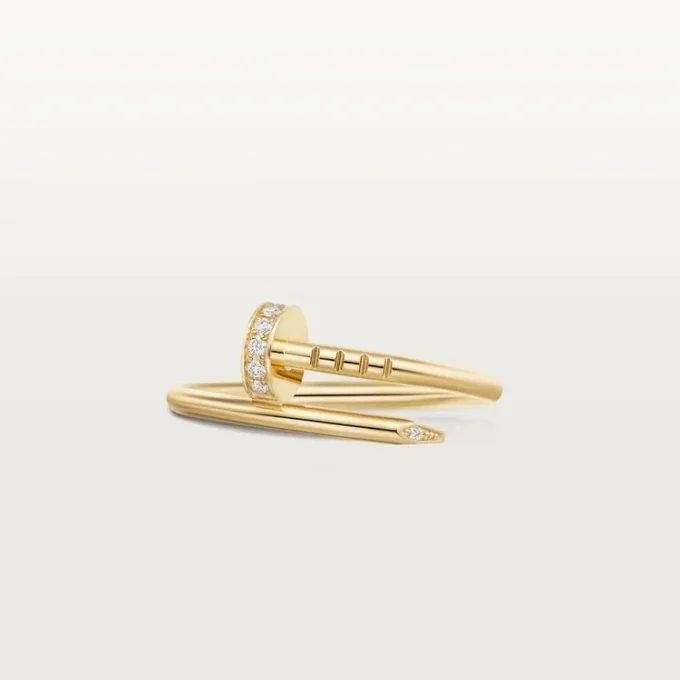 Juste un Clou Ring, kleines Modell, Diamanten