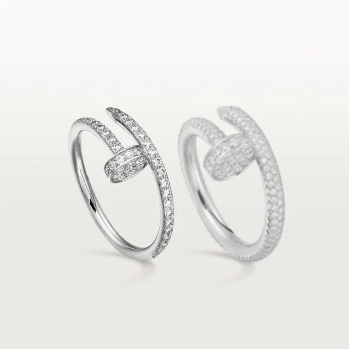 Juste un Clou Ring – Weißgold, Diamanten – Cartier