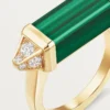 Les Berlingots De Cartier Ring, halbgefasst