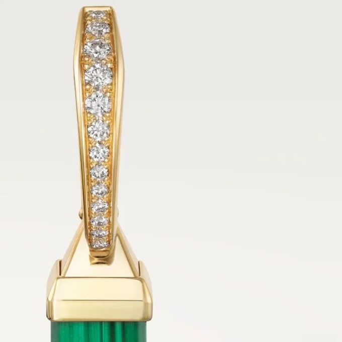 Les Berlingots De Cartier Sleeper-Ohrringe, Diamanten