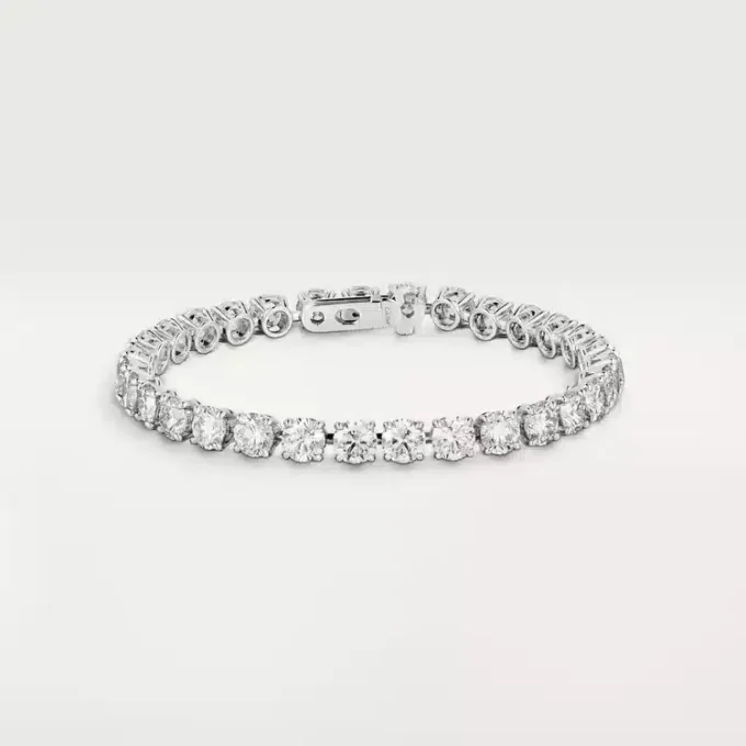 Lignes Essentielles Armbänder, Diamanten im Brillantschliff
