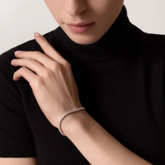 Lignes Essentielles Armbänder, Diamanten im Brillantschliff