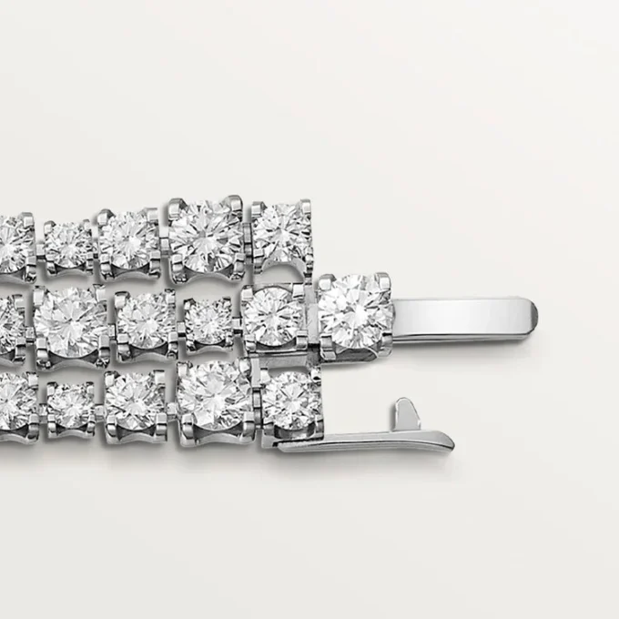 Lignes Essentielles Armbänder, Diamanten im Brillantschliff