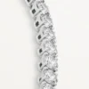 Lignes Essentielles Halskette, Diamanten im Brillantschliff