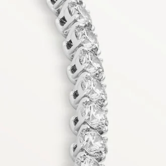 Lignes Essentielles Halskette, Diamanten im Brillantschliff