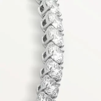 Lignes Essentielles Halskette, Diamanten im Brillantschliff