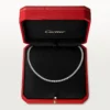 Lignes Essentielles Halskette, Diamanten im Brillantschliff