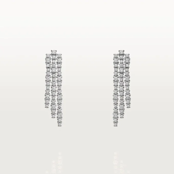 Lignes Essentielles Ohrringe, Diamanten im Brillantschliff