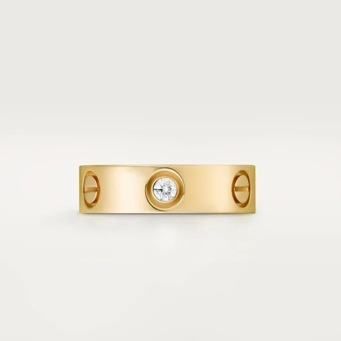 Love 3 Diamantring – Gelbgold, klassisches Modell | Cartier US
