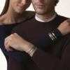 Love-Armband, klassisches Modell, 10 Diamanten