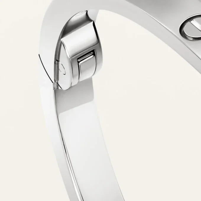 Love-Armband, kleines Modell, 6 Diamanten