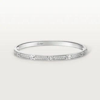 Love-Armband, kleines Modell, mit Pavé-Fassung