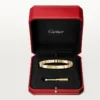 Love-Armband, mittleres Modell, 4 Diamanten