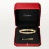 Love-Armband, mittleres Modell, mit Pavé-Fassung