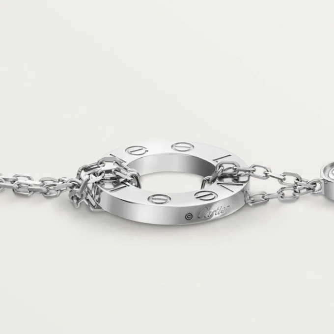 Love-Armband – Weißgold, Diamanten – Cartier
