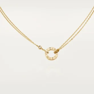 Love Diamant-Anhänger-Halskette, Gelbgold | Cartier Us