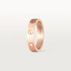 Love-Ehering, 1 Diamant – Roségold, Diamant – Cartier
