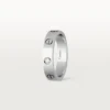 Love-Ehering, 1 Diamant – Weißgold, Diamant – Cartier