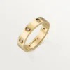 Love-Ehering, 8 Diamanten – Gelbgold, Diamanten – Cartier