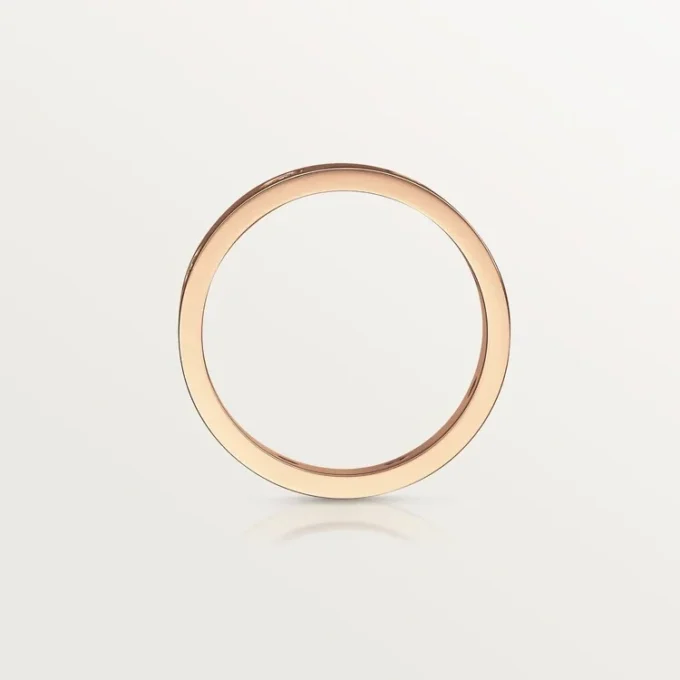 Love-Ehering, 8 Diamanten – Roségold, Diamanten – Cartier