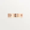 Love-Ehering, 8 Diamanten – Roségold, Diamanten – Cartier